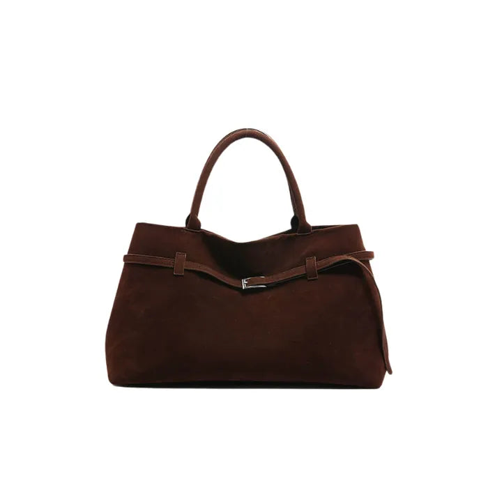 Damen-Tote-Tasche aus Wildleder - Esmé