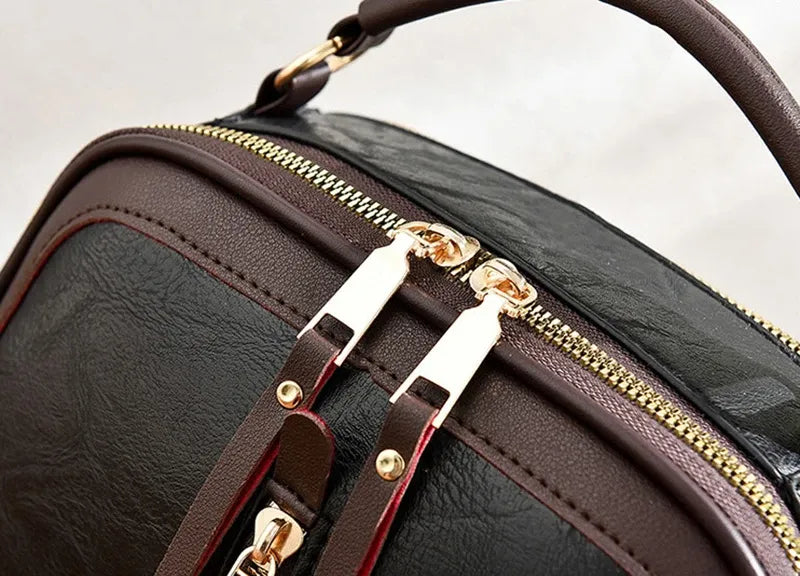 Kleine Tasche aus Echtleder - Novelle