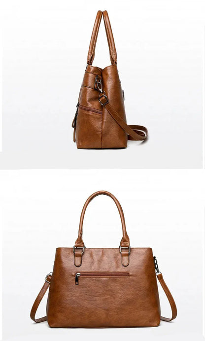 Tasche aus Echtleder - Verse