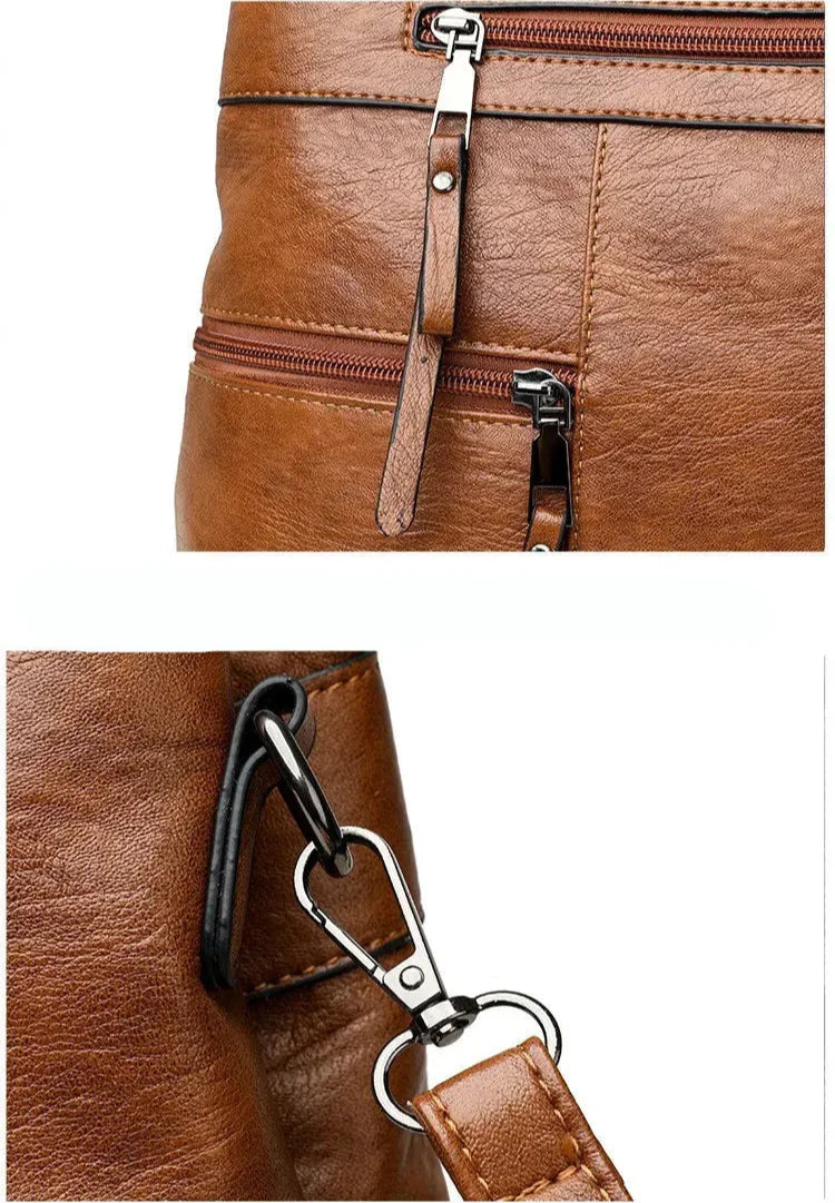 Tasche aus Echtleder - Verse