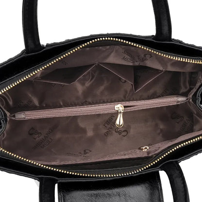 Tasche aus Echtleder - Crock