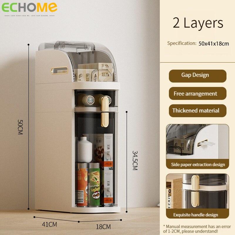 Drawer Storage Holders Multi-functional Crevice Storage Rack Living Room Kitchen Bedroom Bathroom Toys Tissue Box Home Organizer - Lily Depot