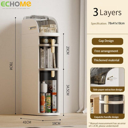 Drawer Storage Holders Multi-functional Crevice Storage Rack Living Room Kitchen Bedroom Bathroom Toys Tissue Box Home Organizer - Lily Depot