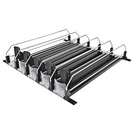 Drink Organizer Pusher Refrigerator Automatic Beverage Propeller Freezer Drinks Thruster Cans Bottles Shelf Rack Dispenser - Lily Depot