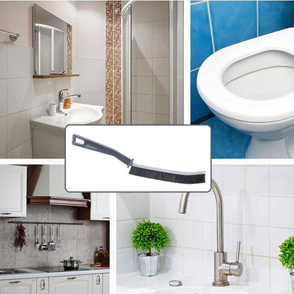 Durable Grout Cleaner Brush Household Tile Joints Scrubber Stiff Bristles Small Tile Grout Cleaning Brush for Shower Floor Lines - Lily Depot