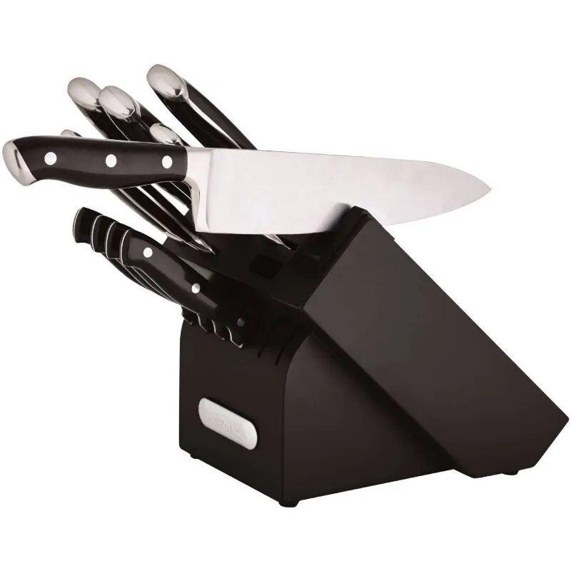 Farberware Edgekeeper® Professional 15-piece Forged Triple Riveted Knife Block Set kitchen knife kitchen knife set - Lily Depot