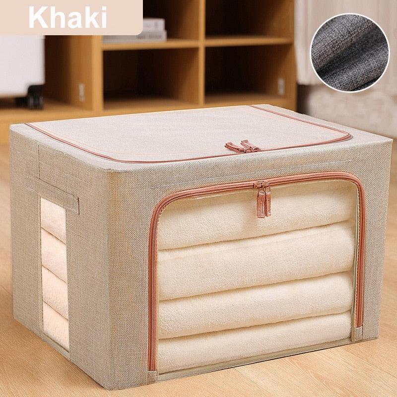 Foldable Storage Organizers Clothes Blanket Quilt Organizer Box Large Capacity Closet Sweater Storage Clothes Cabinet Organizer - Lily Depot