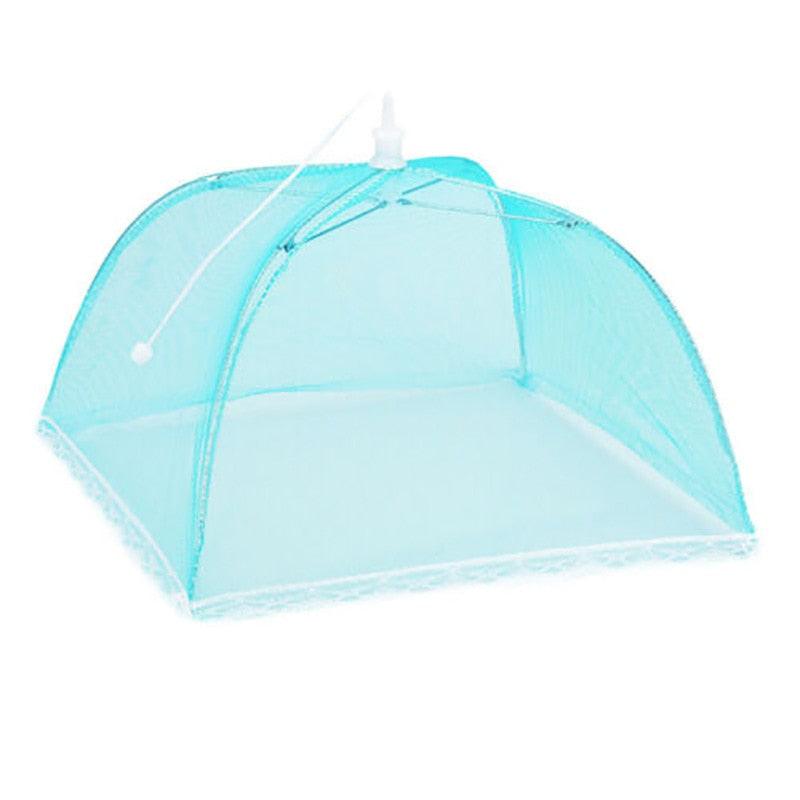 Food Cover Large Pop-Up Mesh Screen Food Cover Tent Dome Net Umbrella Picnic Home Kitchen Folded Mesh Anti Fly Mosquito Umbrella - Lily Depot