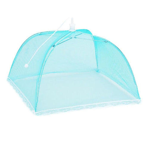 Food Cover Large Pop-Up Mesh Screen Food Cover Tent Dome Net Umbrella Picnic Home Kitchen Folded Mesh Anti Fly Mosquito Umbrella - Lily Depot
