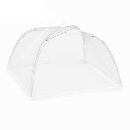 Food Cover Large Pop-Up Mesh Screen Food Cover Tent Dome Net Umbrella Picnic Home Kitchen Folded Mesh Anti Fly Mosquito Umbrella - Lily Depot