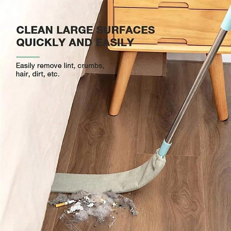 FUTUKNIGHT Practical Household Dust Cleaning Brush Long Handle Non-woven Cloth Dust Gap Home Flexible Cleaning Tool FUT098 - Lily Depot