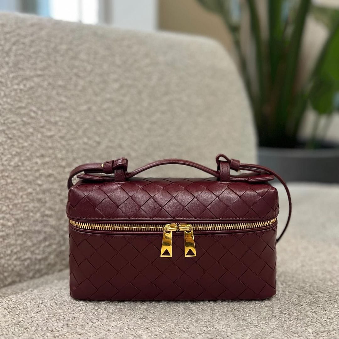 Kleine geflochtene Tote-Tasche Bellatrix