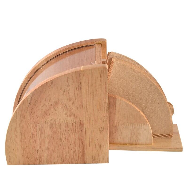 Hand Drip Coffee Filter Paper Holder Storage Rack V60 Decorative Cone Coffee Filter Container Household Coffee Accessories - Lily Depot