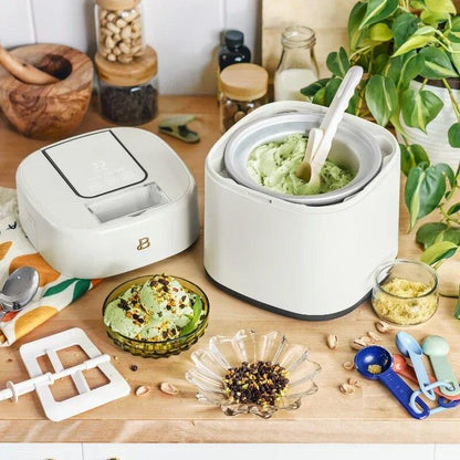 1.5QT Ice Cream Maker with Touch Activated Display, Multiple colors available - Lily Depot