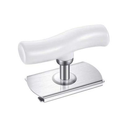 Can Opener Tools Cap Lid Easy Gadget Manual Can Jar Opener Adjustable Stainless Steel Lids off Bottle Twist 1-3.7 Inches Kitchen - Lily Depot