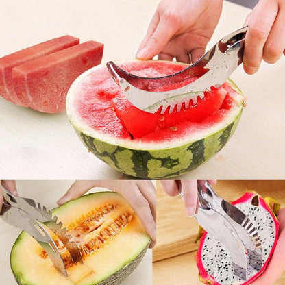Kitchen accessories gadgets 304 stainless steel watermelon crafts slicer knife core fruit and vegetable tools - Lily Depot