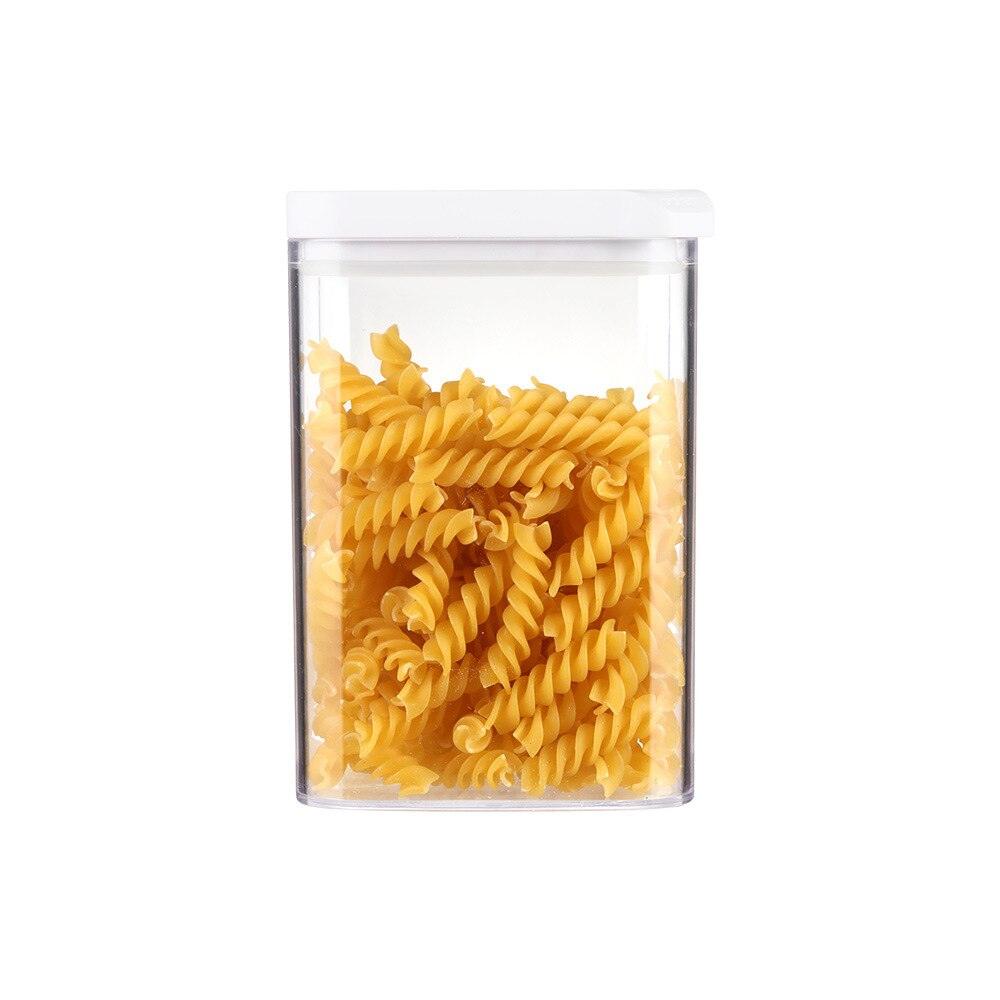 Kitchen Plastic Food Storage Container Refrigerator Food Organizer Noodle Box Multigrain Storage Tank Transparent Sealed Cans - Lily Depot