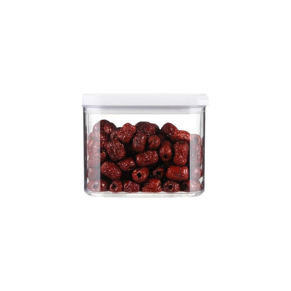Kitchen Plastic Food Storage Container Refrigerator Food Organizer Noodle Box Multigrain Storage Tank Transparent Sealed Cans - Lily Depot