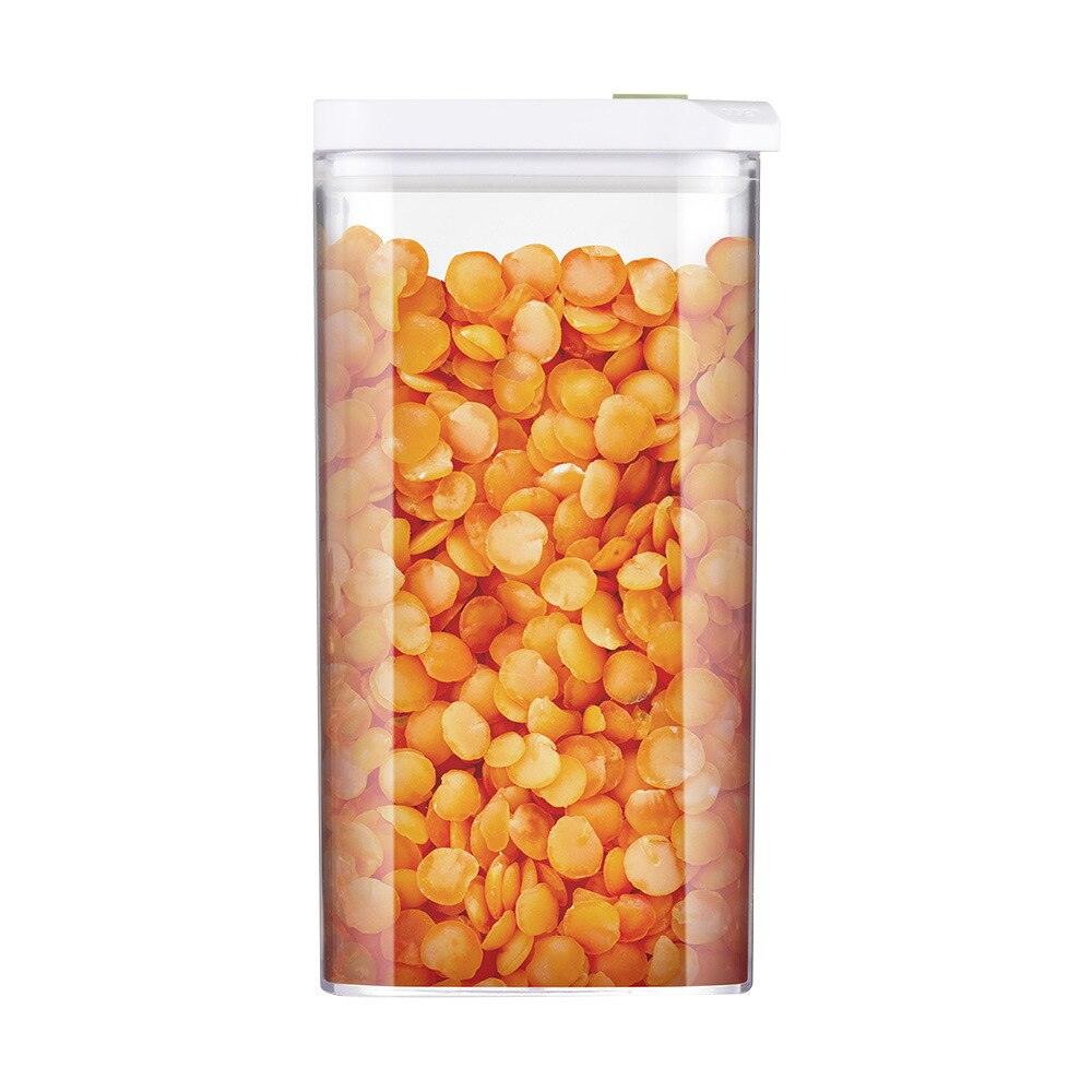 Kitchen Plastic Food Storage Container Refrigerator Food Organizer Noodle Box Multigrain Storage Tank Transparent Sealed Cans - Lily Depot