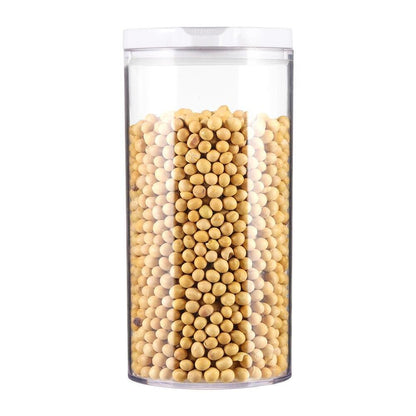 Kitchen Plastic Food Storage Container Refrigerator Food Organizer Noodle Box Multigrain Storage Tank Transparent Sealed Cans - Lily Depot