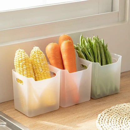 Kitchen Refrigerator Storage Box Fridge Classified Organizer Basket for Fruit Vegetable Refrigerator Door Food Fresh-Keeping Box - Lily Depot