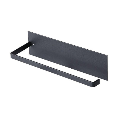 Kitchen Self-Adhesive Roll Rack Paper Towel Holder Tissue Hanger Rack Nail-Free Cabinet Shelf Sundries Accessories - Lily Depot