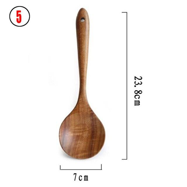 Kitchen Sets Wooden Kitchen Utensils Cooking Wooden Spoons Wooden Spoons Soup Utensils Kitchen Cooking Sets Cooking Gifts - Lily Depot