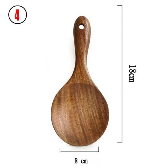 Kitchen Sets Wooden Kitchen Utensils Cooking Wooden Spoons Wooden Spoons Soup Utensils Kitchen Cooking Sets Cooking Gifts - Lily Depot