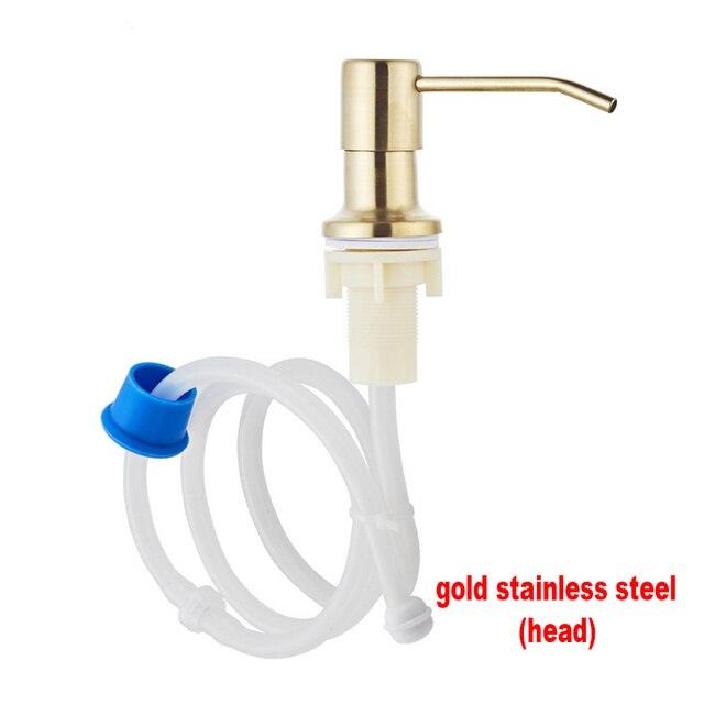 Kitchen Sink Soap Dispenser Extension Tube Kit Replacement for Kitchen Sink Metal Under Deck Counter in Sink Mounted - Lily Depot