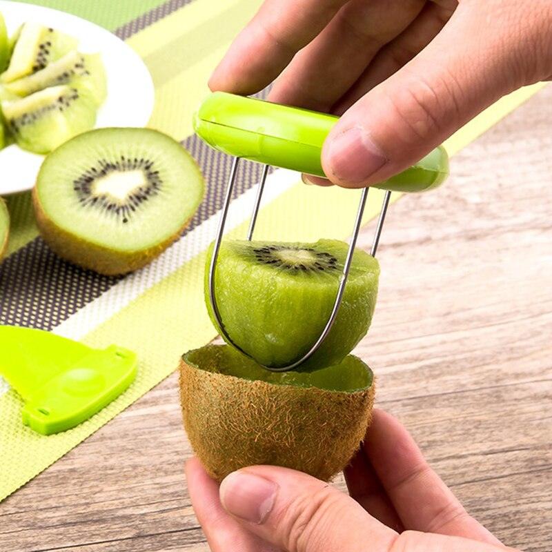 Kiwi Cutter Lemon Peeling Gadgets Kitchen Gadgets and Accessories Kitchen Detachable Creative Fruit Peeler Salad Cooking Tools - Lily Depot