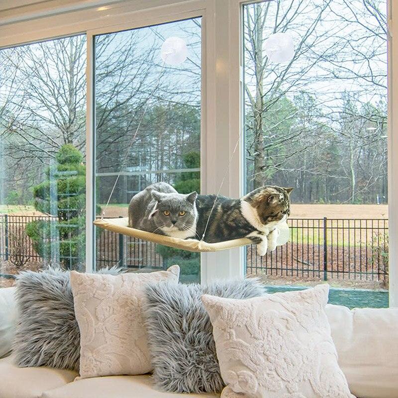 Factory Cat Mat Hammock Window Soft Foldable Cat Window Perch for Sill Pets Window Shelves Beds Cat Hammock - Lily Depot