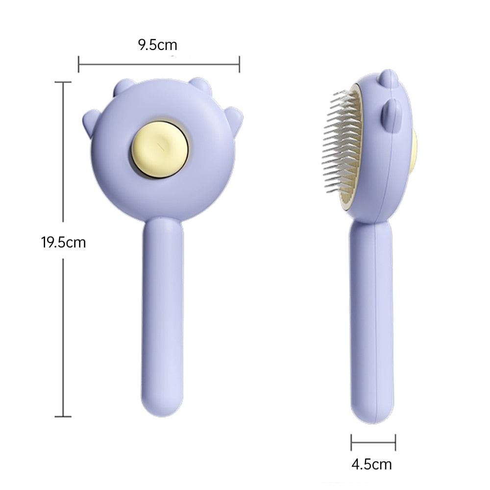 Cat Comb Massage Pet Deshedding Brush Hair Removal Cat and Dog Universal Needle Brush Pets Grooming Shedding Supplies Scratcher - Lily Depot