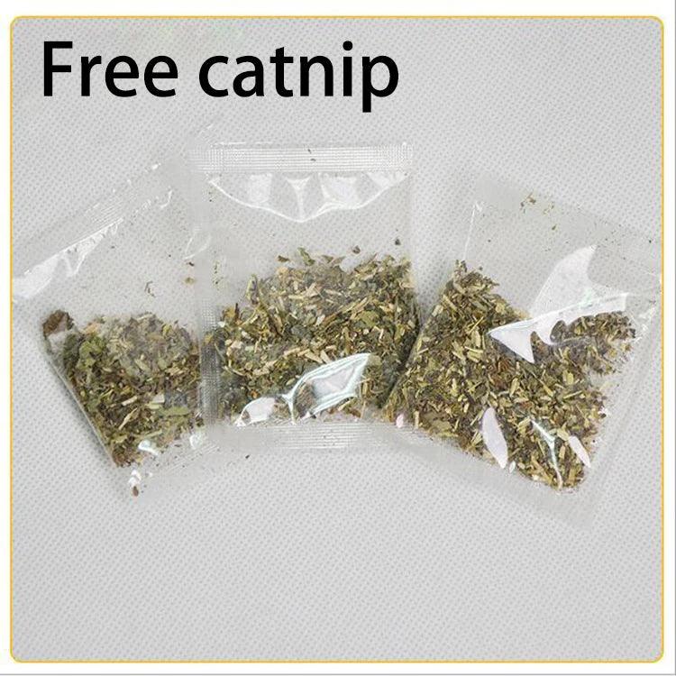 Cat Scratching Board With Catnip Claw Grinding Plate Corrugated Paper Cat Scratching Board Triangle with Ball - Lily Depot
