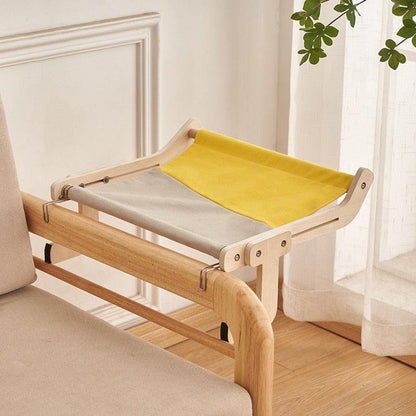 Hanging Cat Bed Window Hammock Sofa House Furniture Kitten Indoor Washable Removable Seat Wooden Sleeping Bed Perch Shelves - Lily Depot