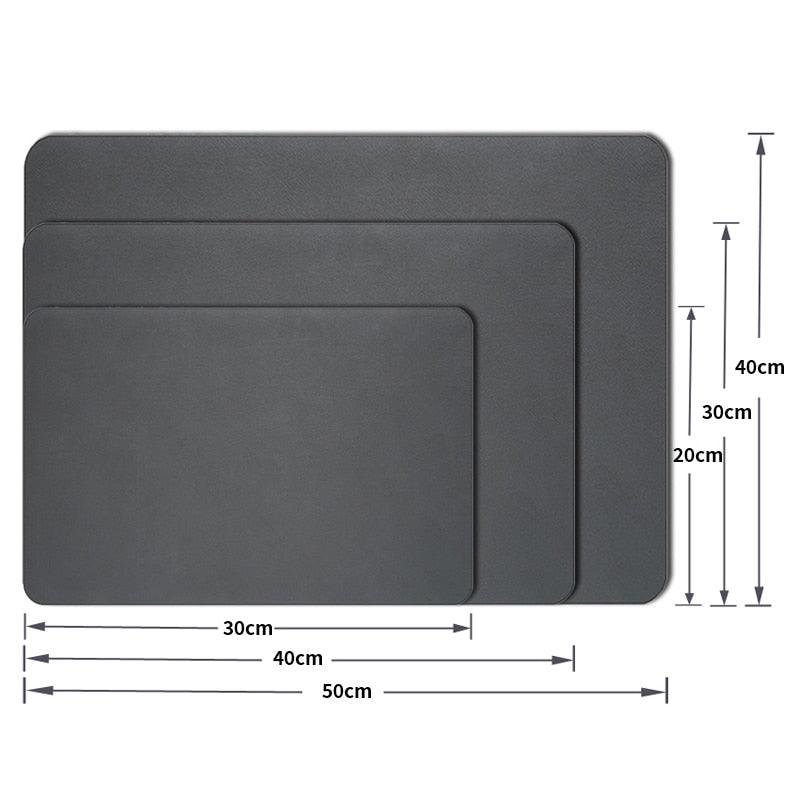 Mat Super Absorbent Kitchen Absorbent Mat Antiskid Draining Coffee Dish Drying Mat Quick Dry Bathroom Drain Pad Tableware Mat - Lily Depot
