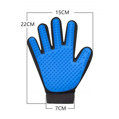 Pet Hair Removal Brush Soft Silicone Material Massage Hair Care Gloves Cat And Dog Hair Cleaning Pet Cleaning Supplies Comb - Lily Depot