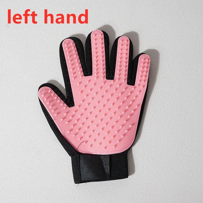 Pet Hair Removal Brush Soft Silicone Material Massage Hair Care Gloves Cat And Dog Hair Cleaning Pet Cleaning Supplies Comb - Lily Depot