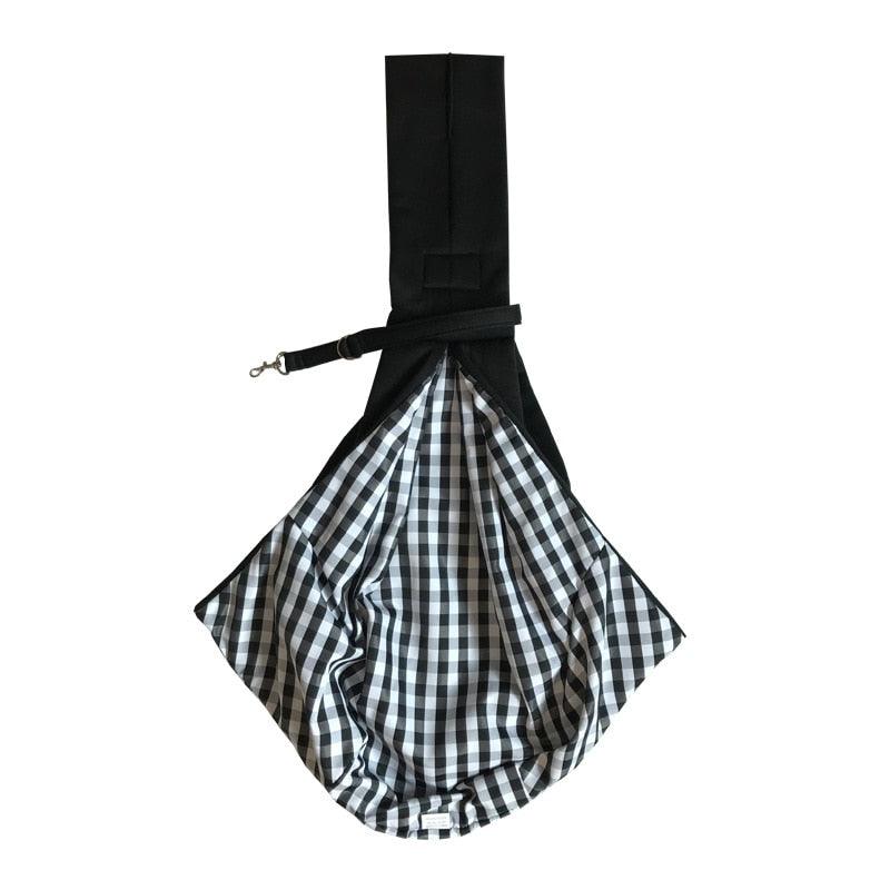 Pet Going Out Carrying Bag Oblique Shoulder Outdoor Travel Portable Cat Puppy Sling Bag Cotton Cozy Tote Pet Carrying Supplies - Lily Depot