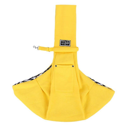 Pet Going Out Carrying Bag Oblique Shoulder Outdoor Travel Portable Cat Puppy Sling Bag Cotton Cozy Tote Pet Carrying Supplies - Lily Depot