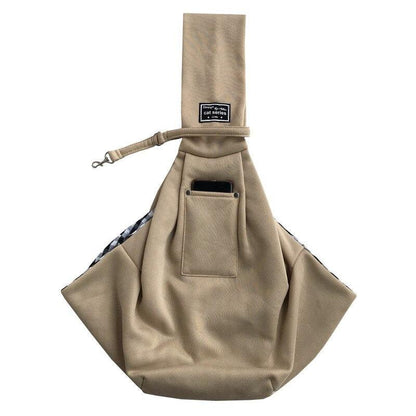 Pet Going Out Carrying Bag Oblique Shoulder Outdoor Travel Portable Cat Puppy Sling Bag Cotton Cozy Tote Pet Carrying Supplies - Lily Depot