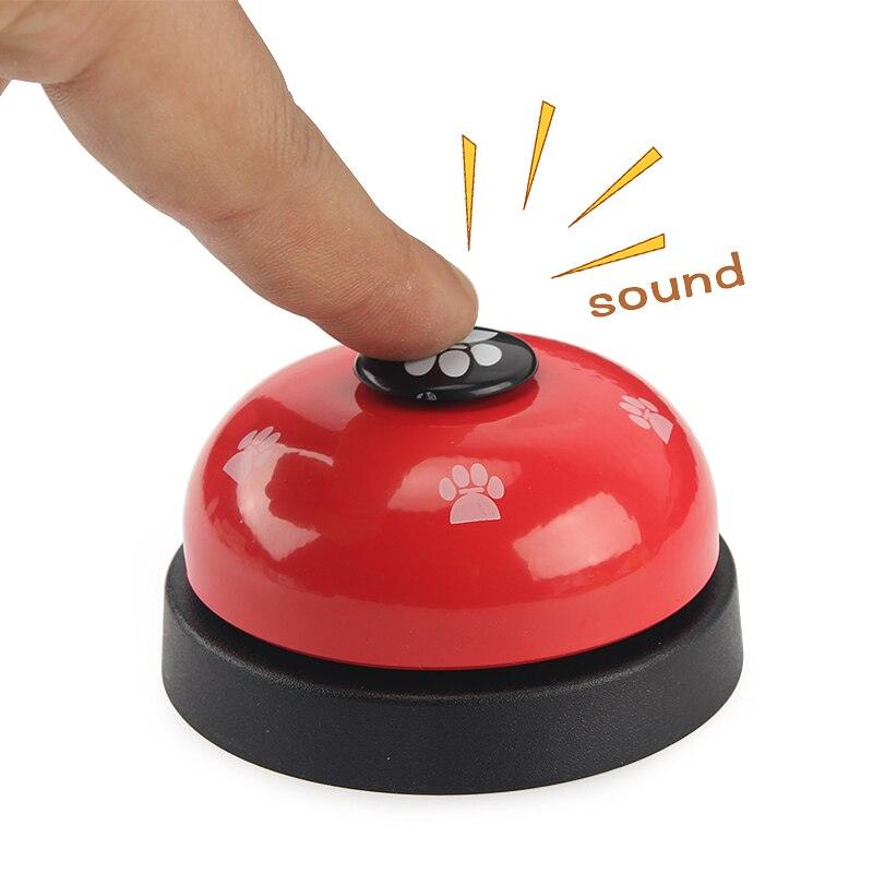 Pet Training Bell Dog Cat Interactive Sound Toy Pet Ordering Meal Footprint Trainer Feeding Reminder Pet Intelligence Training - Lily Depot
