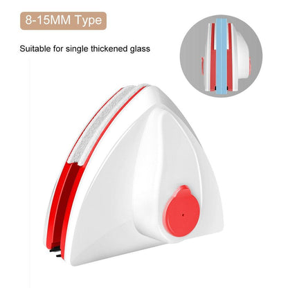Magnetic Glass Window Cleaner Double-Sided Automatic Water Discharge Wiper Glass Window Brush Cleaning Household Cleaning Tools - Lily Depot