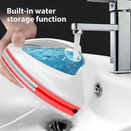 Magnetic Glass Window Cleaner Double-Sided Automatic Water Discharge Wiper Glass Window Brush Cleaning Household Cleaning Tools - Lily Depot