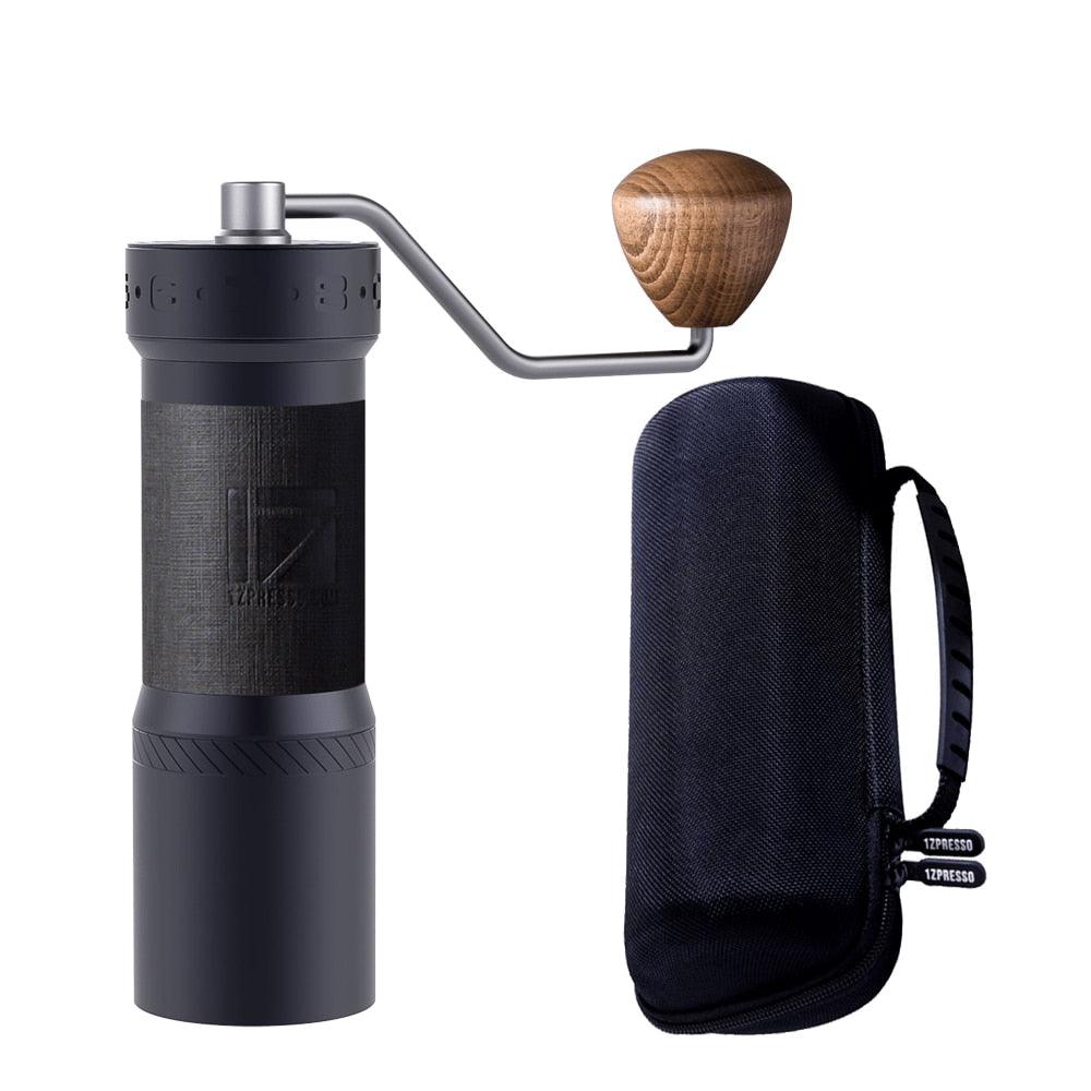 Manual Coffee Grinder 48mm Burr Pour-over & Express Max Grinder With Magnetic Catch-cup External Adjustment 90clicks - Lily Depot
