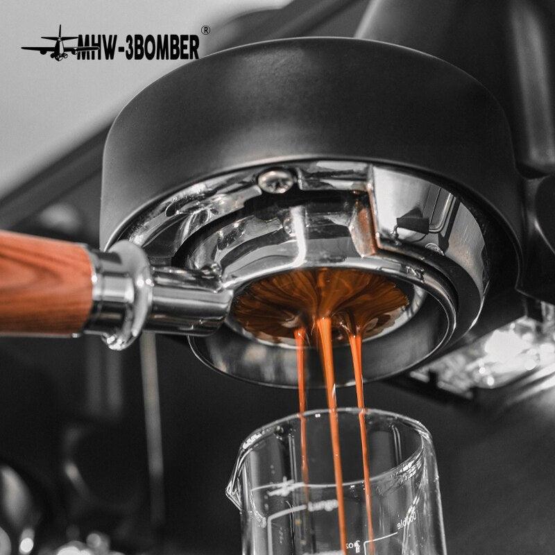 MHW-3BOMBER Espresso Coffee Filter Basket 18/20/22g Cup Double Layer Filters Compatible with 58mm Portafilter Home Barista - Lily Depot