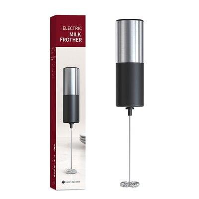 Milk Frother Handheld Cappuccino Maker Coffee Foamer Egg Beater Chocolate Stirrer Mini Portable Food Blender Kitchen Whisk Tool - Lily Depot