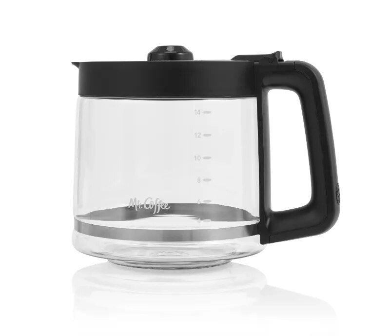 Mr. Coffee 14-Cup Light Stainless Programmable Coffee Maker - Lily Depot