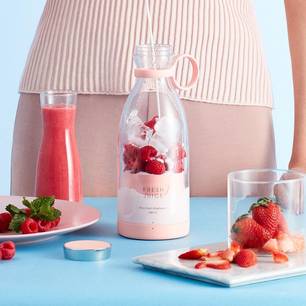 Portable Blender Juicer Soy Milk Maker Personal Juicer Fruit Cup Orange Juice Juicer Smoothie Blender Kitchen Accessories Tool - Lily Depot