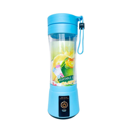 Portable Fruit Juice Blenders Summer Personal Electric Mini Bottle Home USB 6 Blades Juicer Cup Machine For Kitchen - Lily Depot