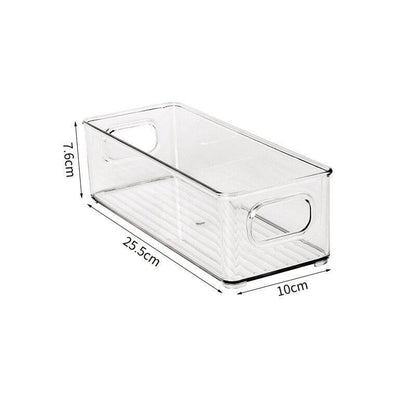 Refrigerator Drawer Food Storage Box Plastic Transparent Keep-Freshing Container Kitchen Stackable Pull-Out Classified Organizer - Lily Depot